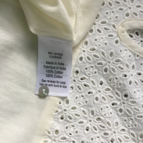 MK Jackson Hole Cotton Tank Cut Out Eyelet Detail - Picture 8 of 8